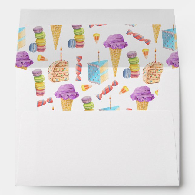 Sweet Treats Envelope (Back (Bottom))