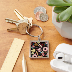 Sweet treats  key ring