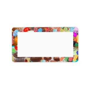 Sweet treats label