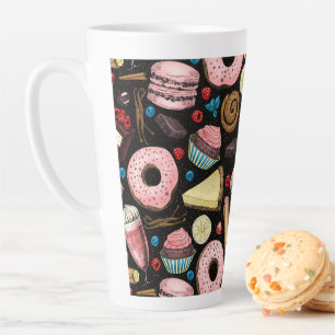 Sweet treats  latte mug