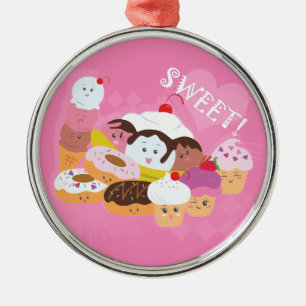 Sweet Treats Metal Tree Decoration