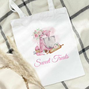 Sweet Treats Pink Bakery  Tote Bag