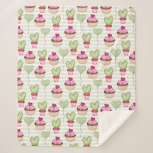 Sweet Treats Sherpa Blanket