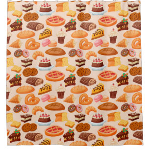 Sweet Treats Shower Curtain
