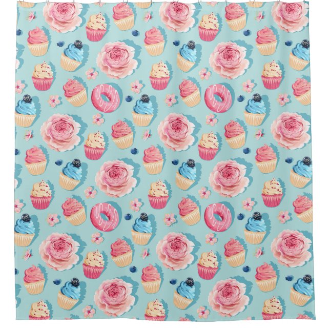 Sweet Treats Shower Curtain (Front)