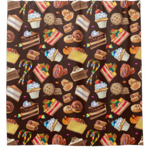 Sweet Treats Shower Curtain