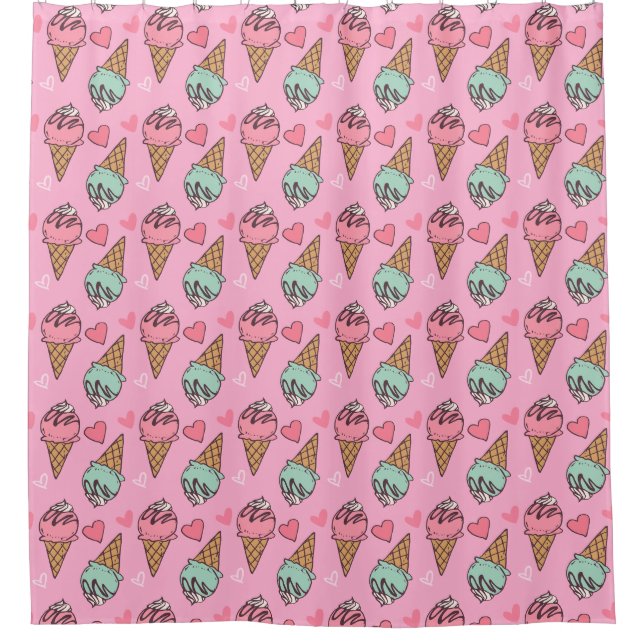 Sweet Treats Shower Curtain (Front)