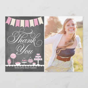 Sweet Treats Thank You with Photo