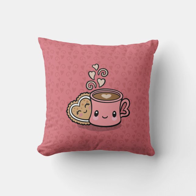 Sweet Treats throw pillow (Front)