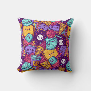 Sweet Treats Throw Pillow