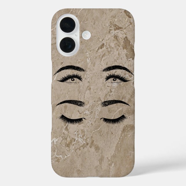 Sweet Trendy Cream Marble   Case-Mate iPhone Case (Back)