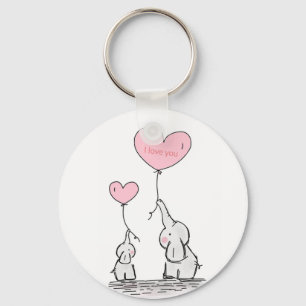 Sweet Trendy elephant Key Ring