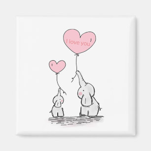 Sweet Trendy elephant Magnet