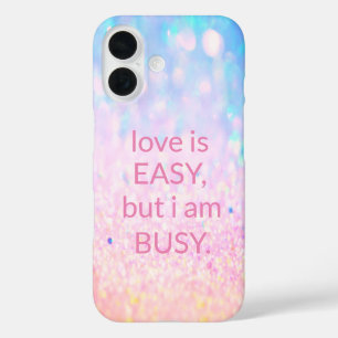 Sweet Trendy glitter Case-Mate iPhone Case