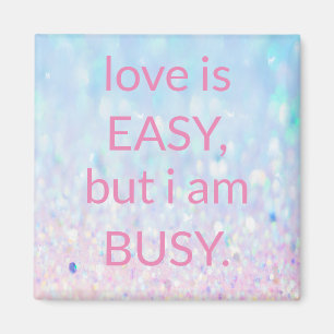Sweet Trendy glitter Magnet