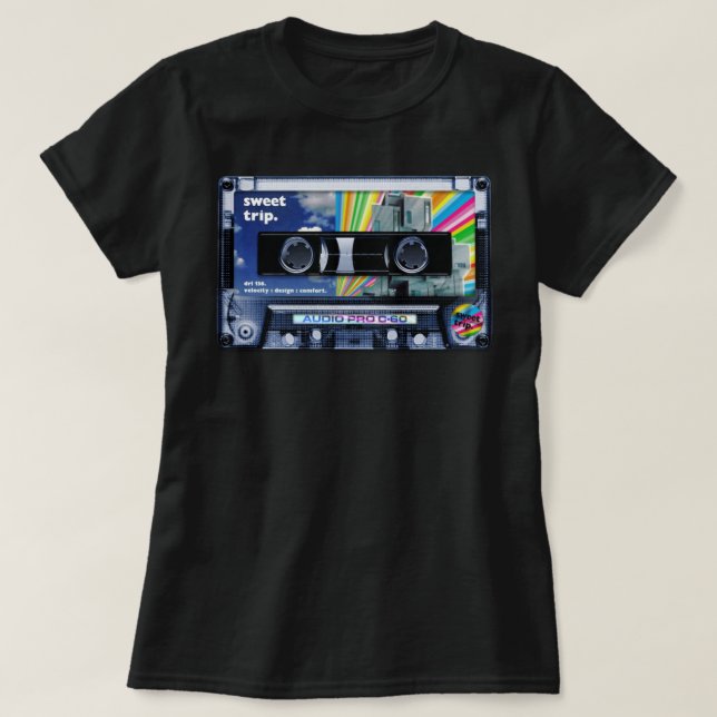 Sweet Trip Cassette Classic T Shirt (Design Front)