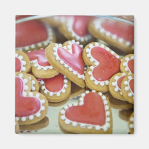 sweet valentine cookies in a tin biscuit box magnet