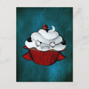 Sweet Vampire Cupcake Postcard