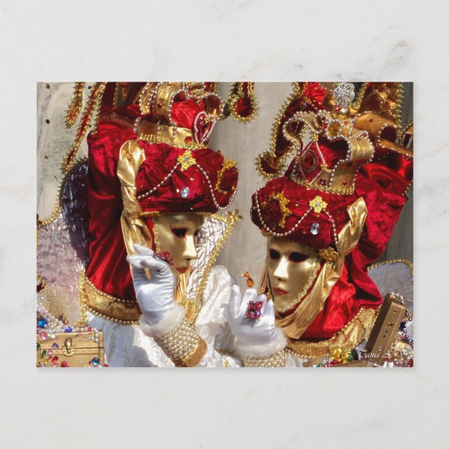 Sweet - Venice carnival Postcard (Front)