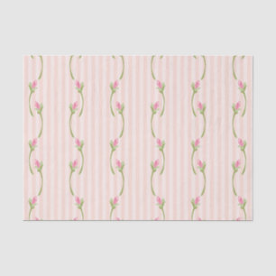 Sweet vintage flourish pattern decoupage gift wrap tissue paper