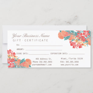 Sweet Vintage Peach Floral Salon