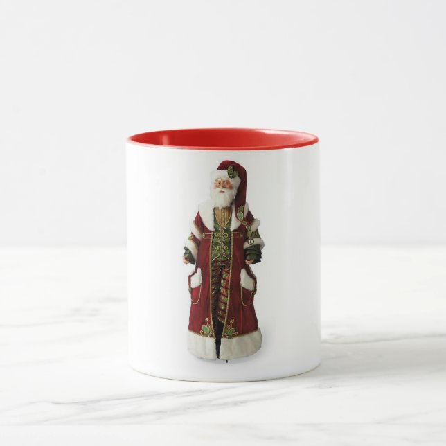 SWEET VINTAGE SANTA MUG (Center)