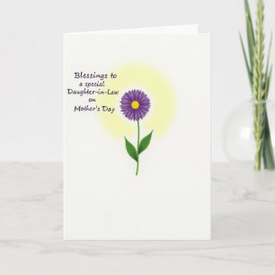 Sweet Violet Mothers Day Card