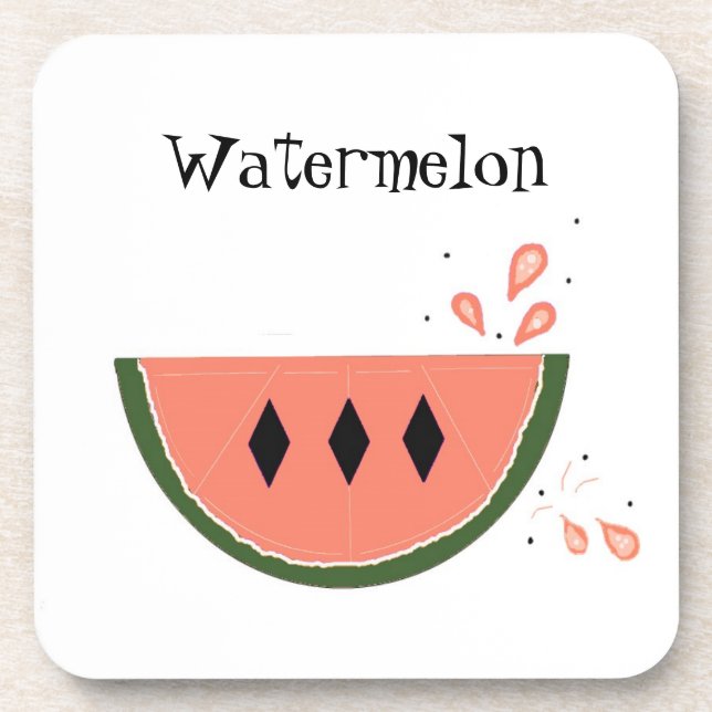 Sweet Watermelon Coaster (Front)
