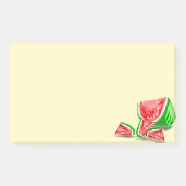 Sweet Watermelon Post-it Notes (Front)