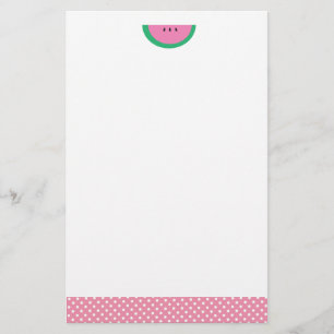 Sweet Watermelon Stationery