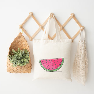 Sweet watermelon tote bag