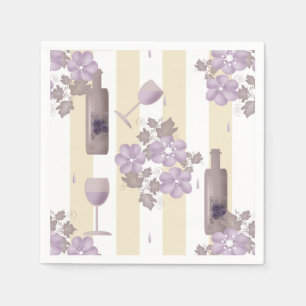Sweet wine, wine napkin