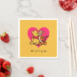 Sweet Winnie the Pooh & Tigger Napkin