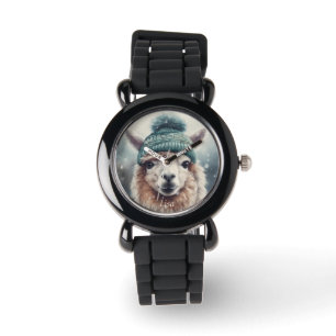 Sweet Winter Alpaca, custom Watch