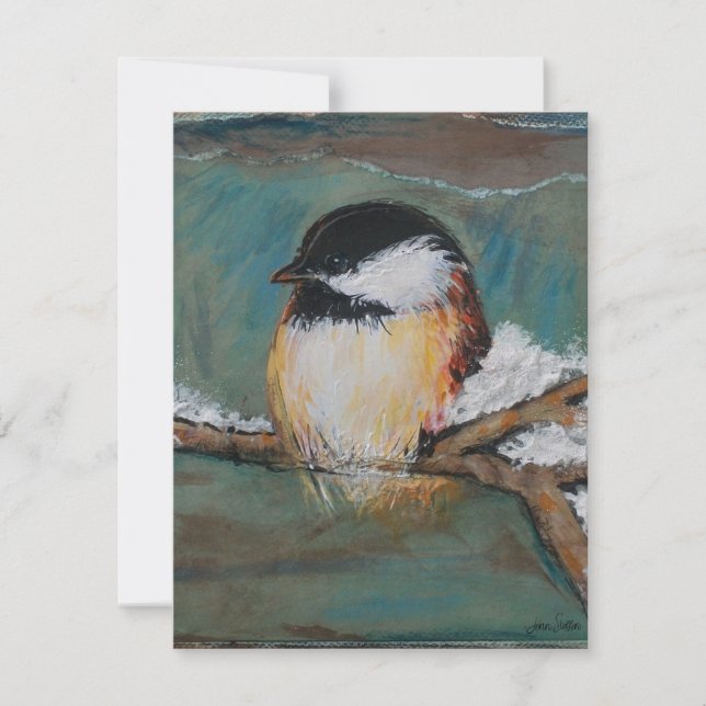 Sweet Winter Chickadee (Front)