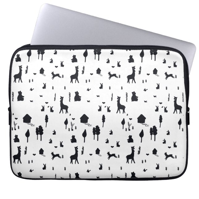 Sweet winter laptop sleeve (Front)