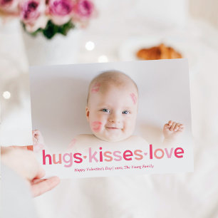 Sweet Wishes Editable Colour Valentine's Day Card