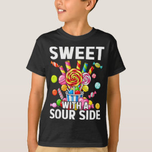 Sweet With A Sour Side Funny Candy Patch Delicious T-Shirt