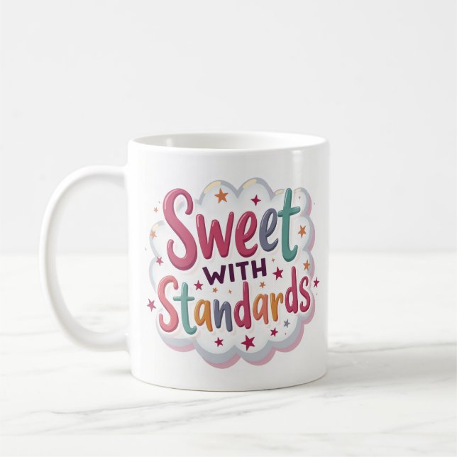 Sweet With Standards Mug (Left)