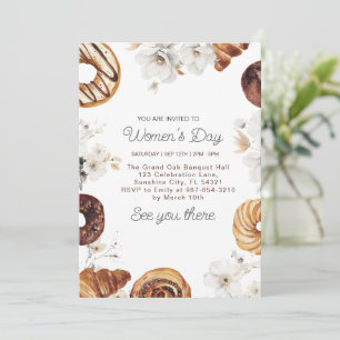 Sweet Women's Day Brunch  History Month Invitation