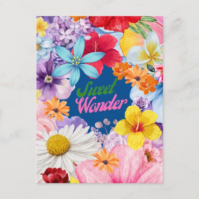 Sweet Wonder Postcard (Front)