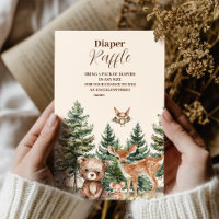 Sweet Woodland Animals Diapper Raffle