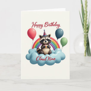 Sweet Woodland Birthday Card