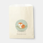 Sweet Woodland Fox Nature Baby Shower Favour Bag