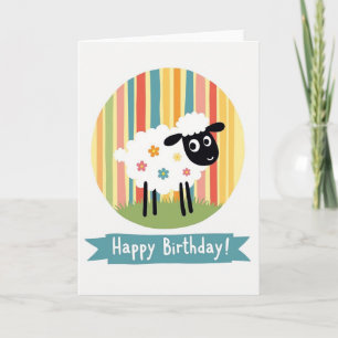 Sweet Woolly Creature Card