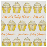 Sweet Yellow Cupcake Baby Bridal Shower Dessert