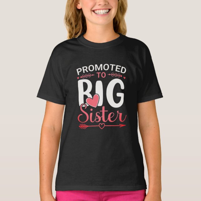 Sweet Youngster Tee for Big Sister Reveal (Front)