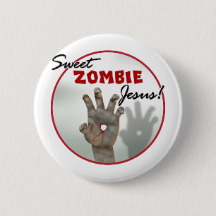 Sweet Zombie Jesus 6 Cm Round Badge