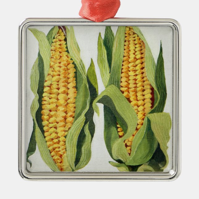 Sweetcorn 2013 metal tree decoration (Front)