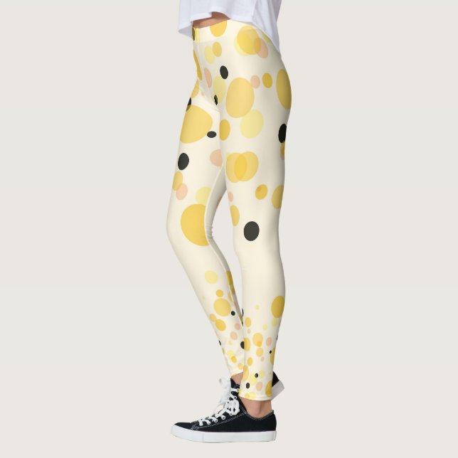 Sweeten Your Stride with Liquid Gold! Leggings (Left)